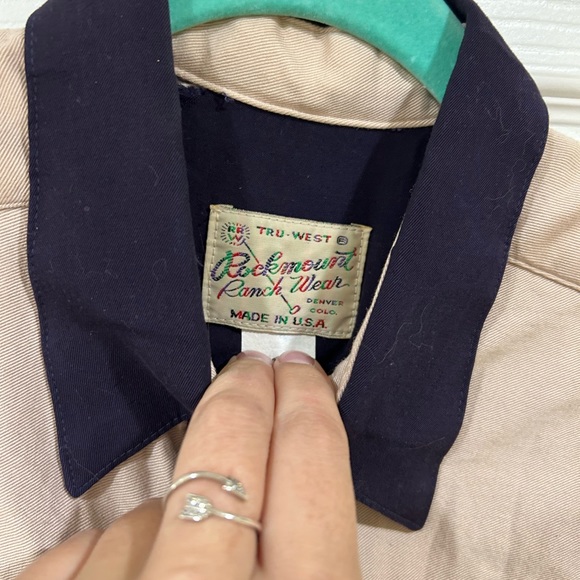 Vintage Rockmount ranchwear top - Picture 2 of 5